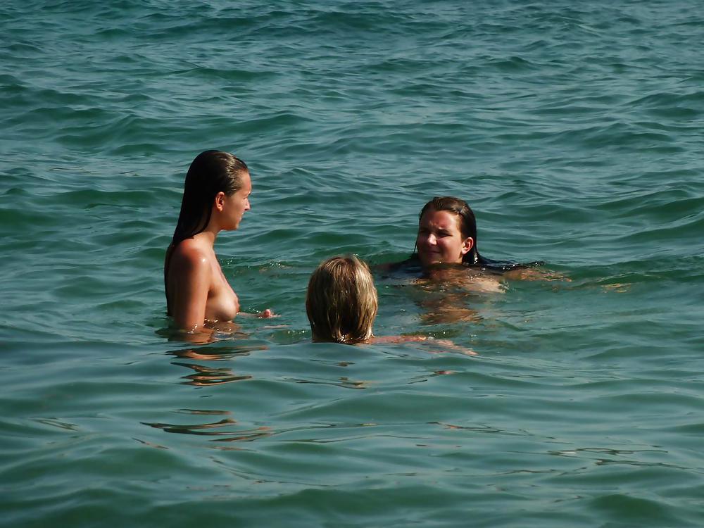 Having a good time at the beach #17114146
