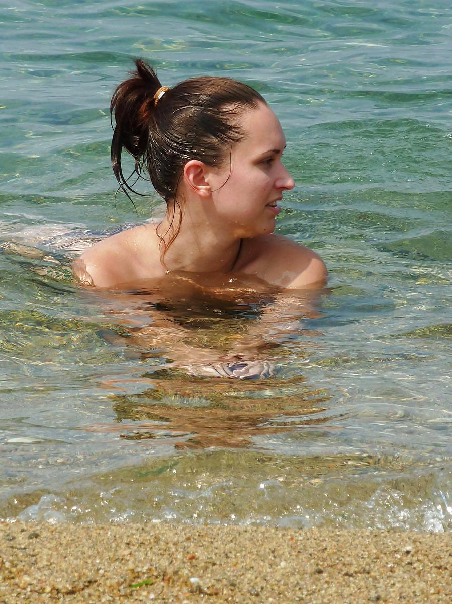 Having a good time at the beach #17114232