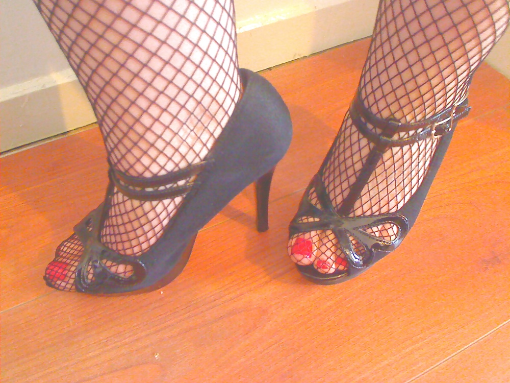 Sexy Fishnets and Heels #588535