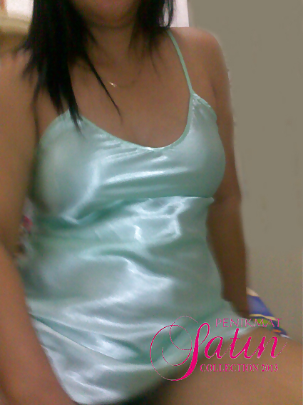 Satin nightdress #22350252