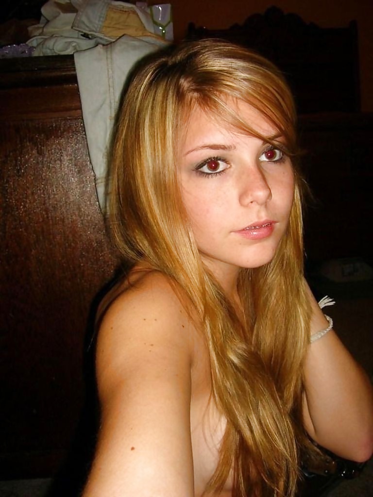 Cute blonde Teen girl #4055498