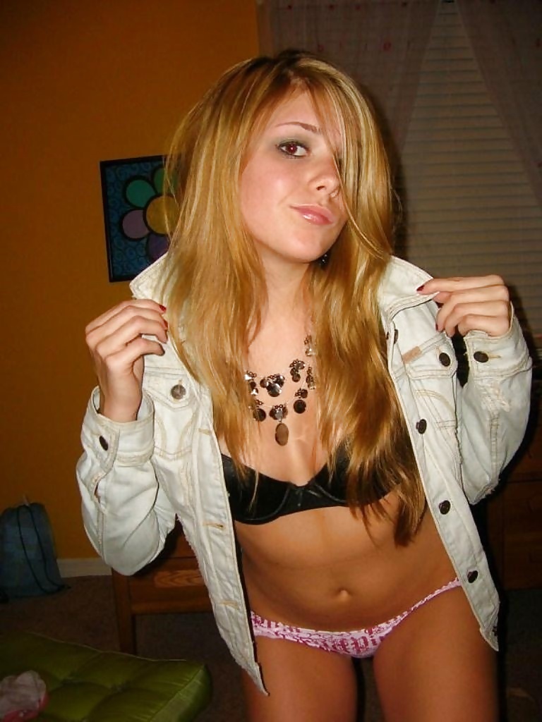 Cute blonde Teen girl #4055506