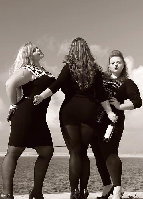 BBW in Black-and-white! Collection #1 #20171712