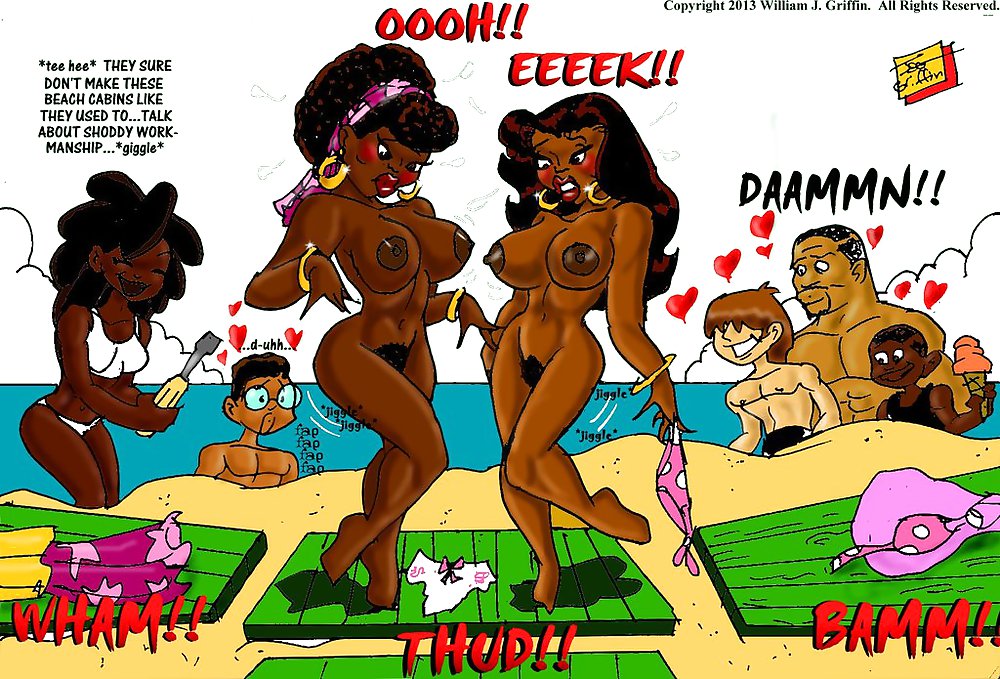 Sexy Femmes Noires ... Toons Chaudes 72 #18733668