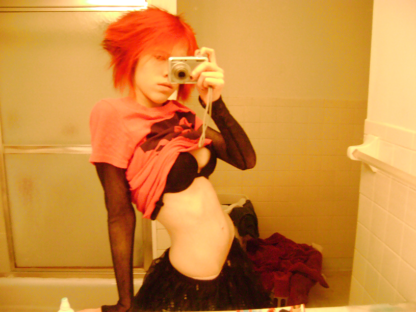Sexy Emo Redhead Teenchick #14276739