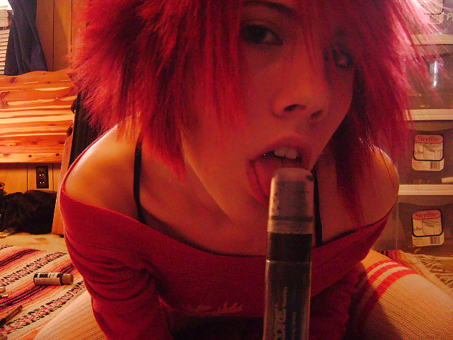 Sexy Emo Redhead Teenchick #14276801
