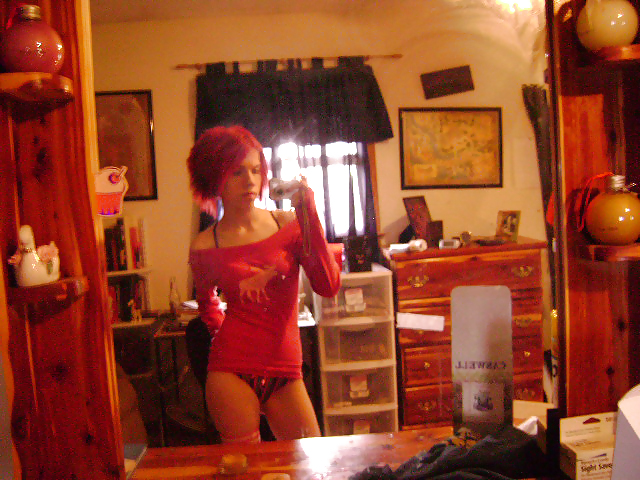 Sexy Emo Redhead Teenchick #14276813