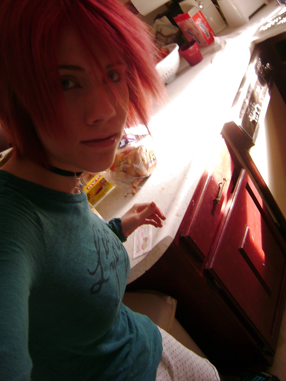 Sexy Emo Redhead Teenchick #14276924