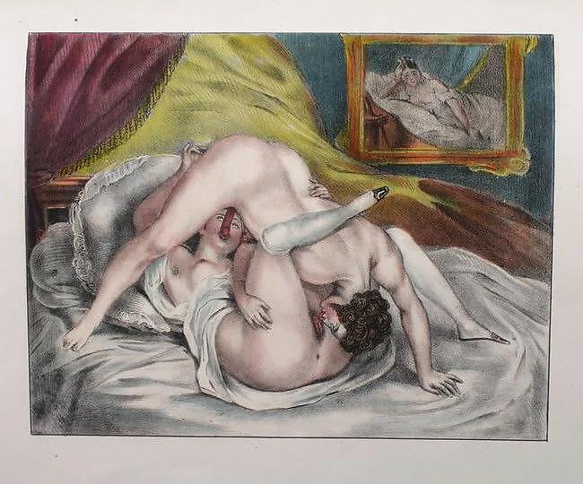 Erotic Book Illustrations 9 - Gamiani #17403222