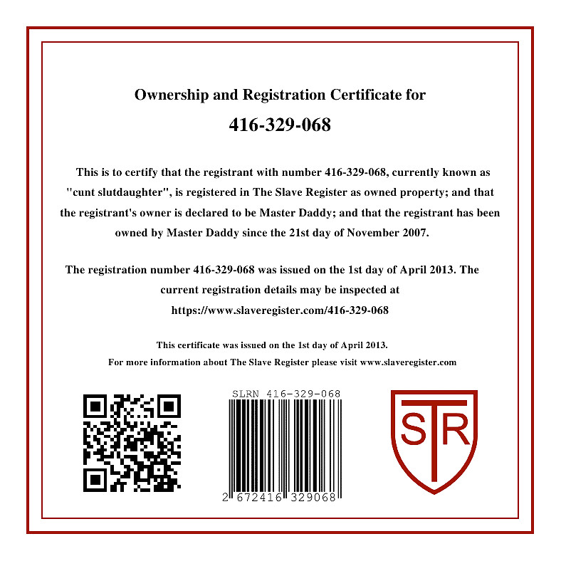 Certificate #15814965