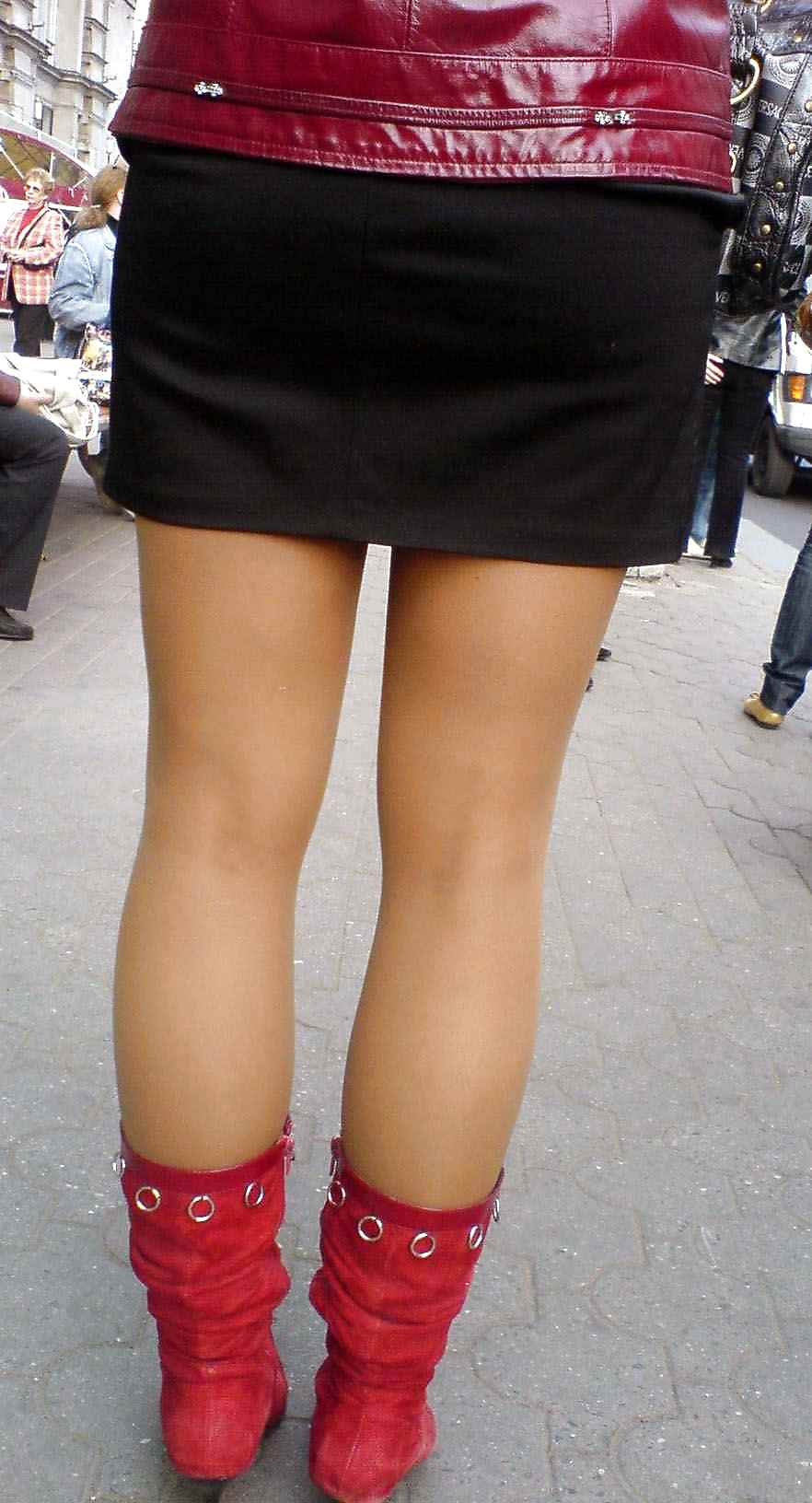 ストリートの痴女たち...street voyeur....sexy nylon 
 #20078651