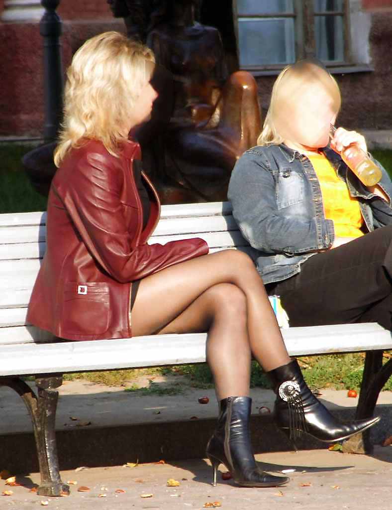 Sluts of the streets...Street Voyeur....Sexy Nylon  #20078675