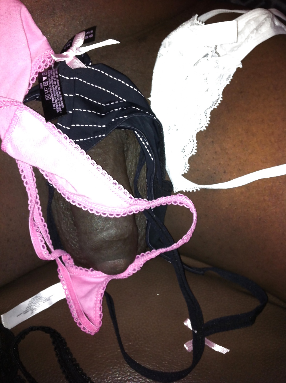 Her knickers wrapped spherical my cock #9497757