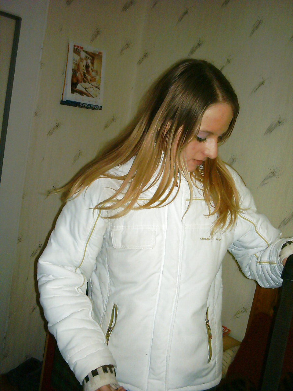 Adorable smiling blonde girlfriend #9468977