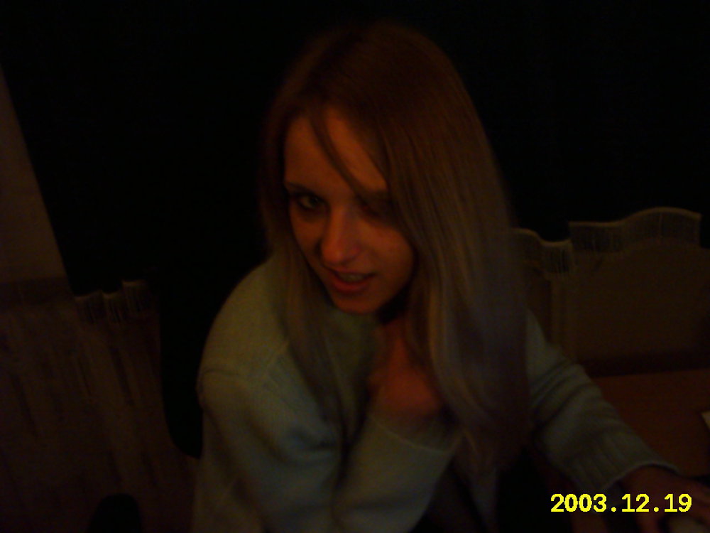 Adorable smiling blonde girlfriend #9468981