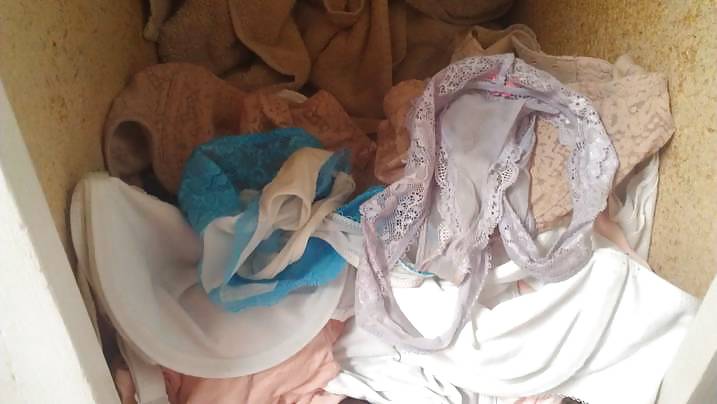 Aunt's Panties and Bra's - 58 Years Old - Another Round #14707706