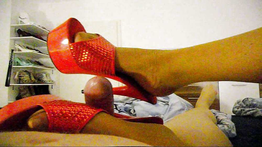 Footjob Mit High Heels - Shoejob Extrem #7146922