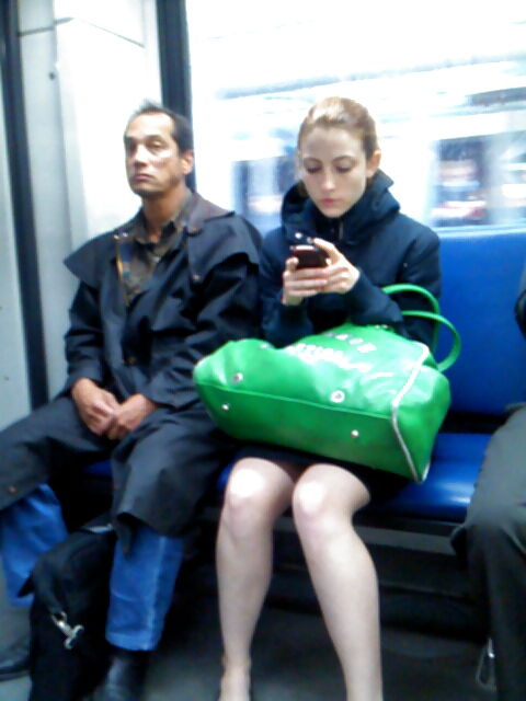 Voyeur Candid - More transit beauties #17304128