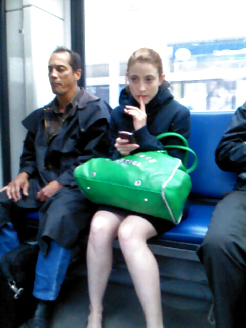 Voyeur Candid - More transit beauties #17304157