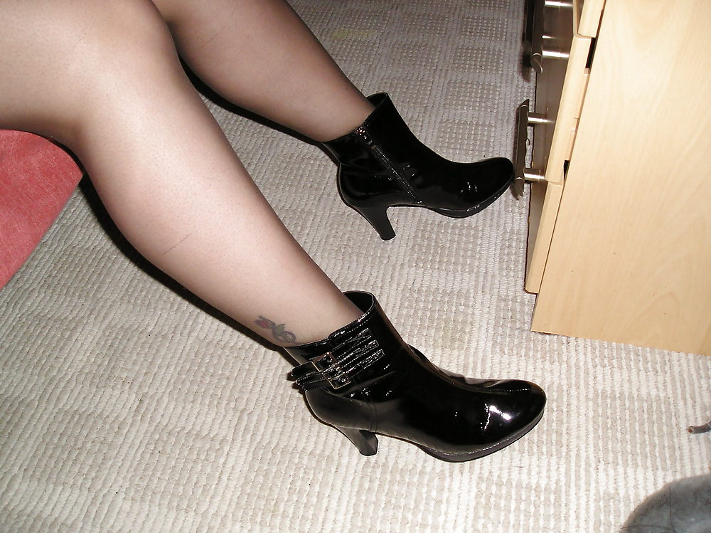 Heels and nylons #15746663