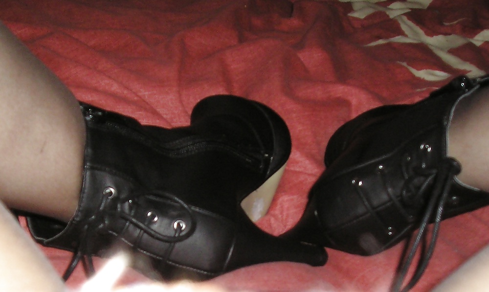 Heels and nylons #15746692