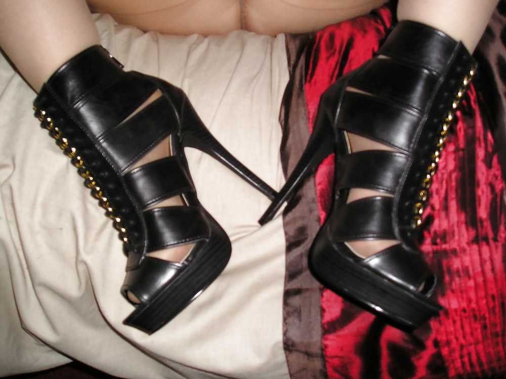 Heels and nylons #15746696