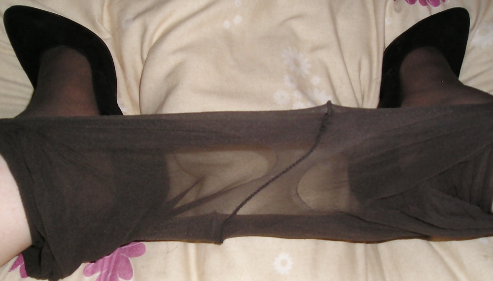 Heels and nylons #15746750