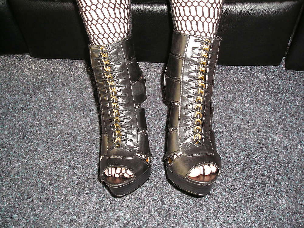 Heels and nylons #15746759