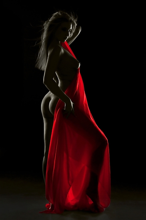 Erotic in Black & White and a touch of Red - Session 1 #4318184
