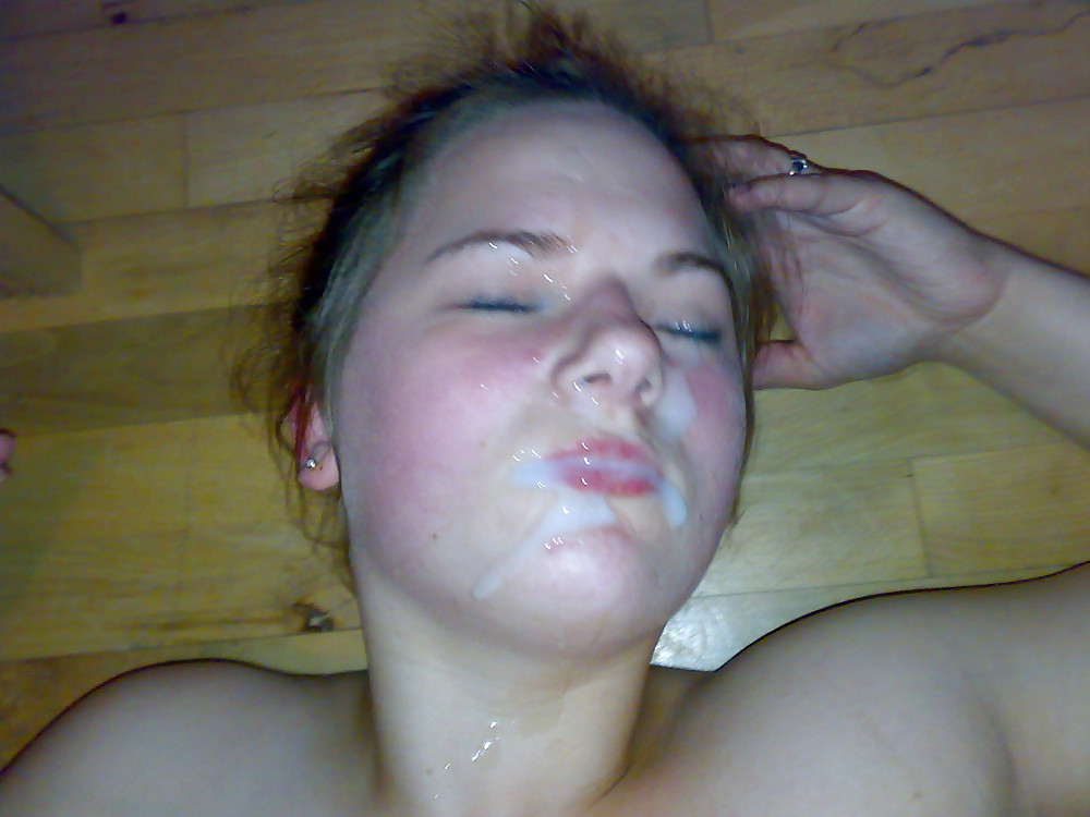 Busty teen Facial #8862502