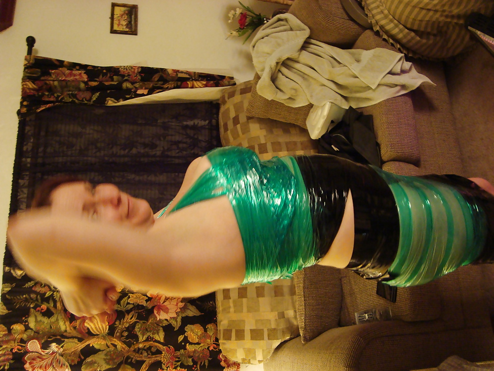 Latex and Vinyl and Plastic Wrap #4986195