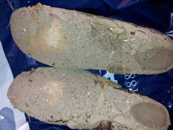 Wifes Mud Sludge Dirty Ballerinas Flats Shoes