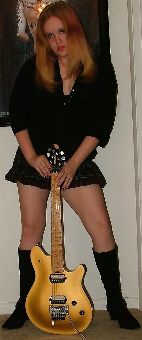 Ex-Wife Posing With My Guitar #18895468