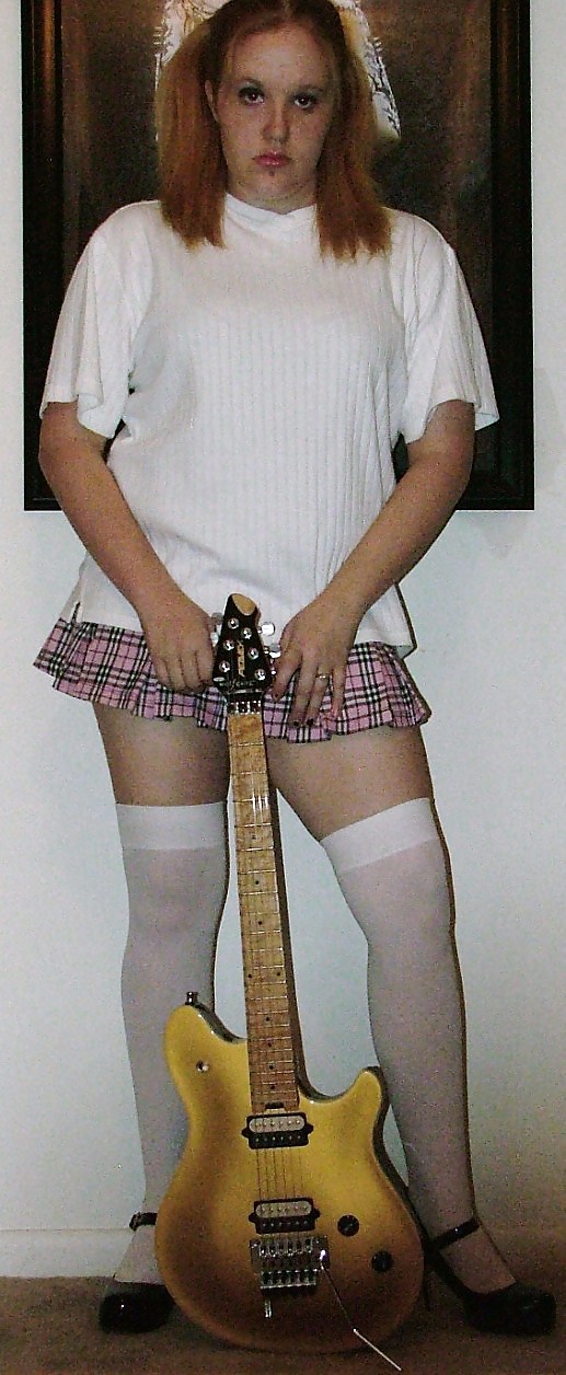 Ex-Wife Posing With My Guitar #18895481