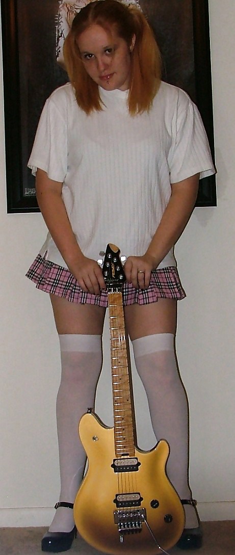 Ex-Wife Posing With My Guitar #18895488
