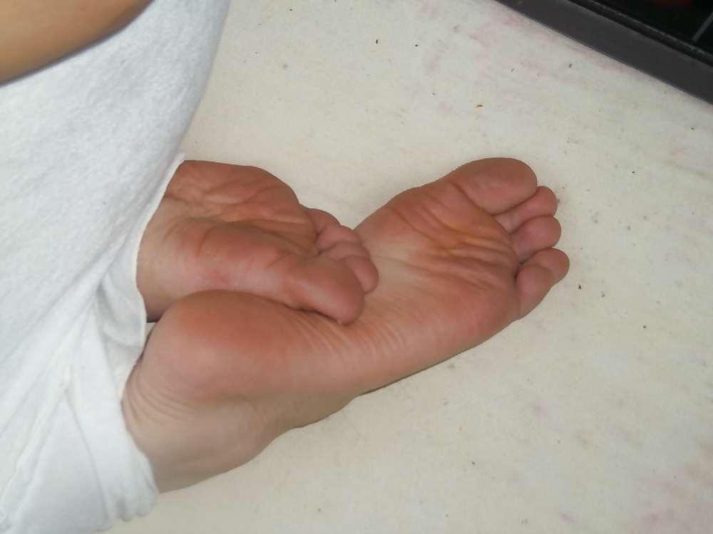 Cum on my wife's feet #11265397