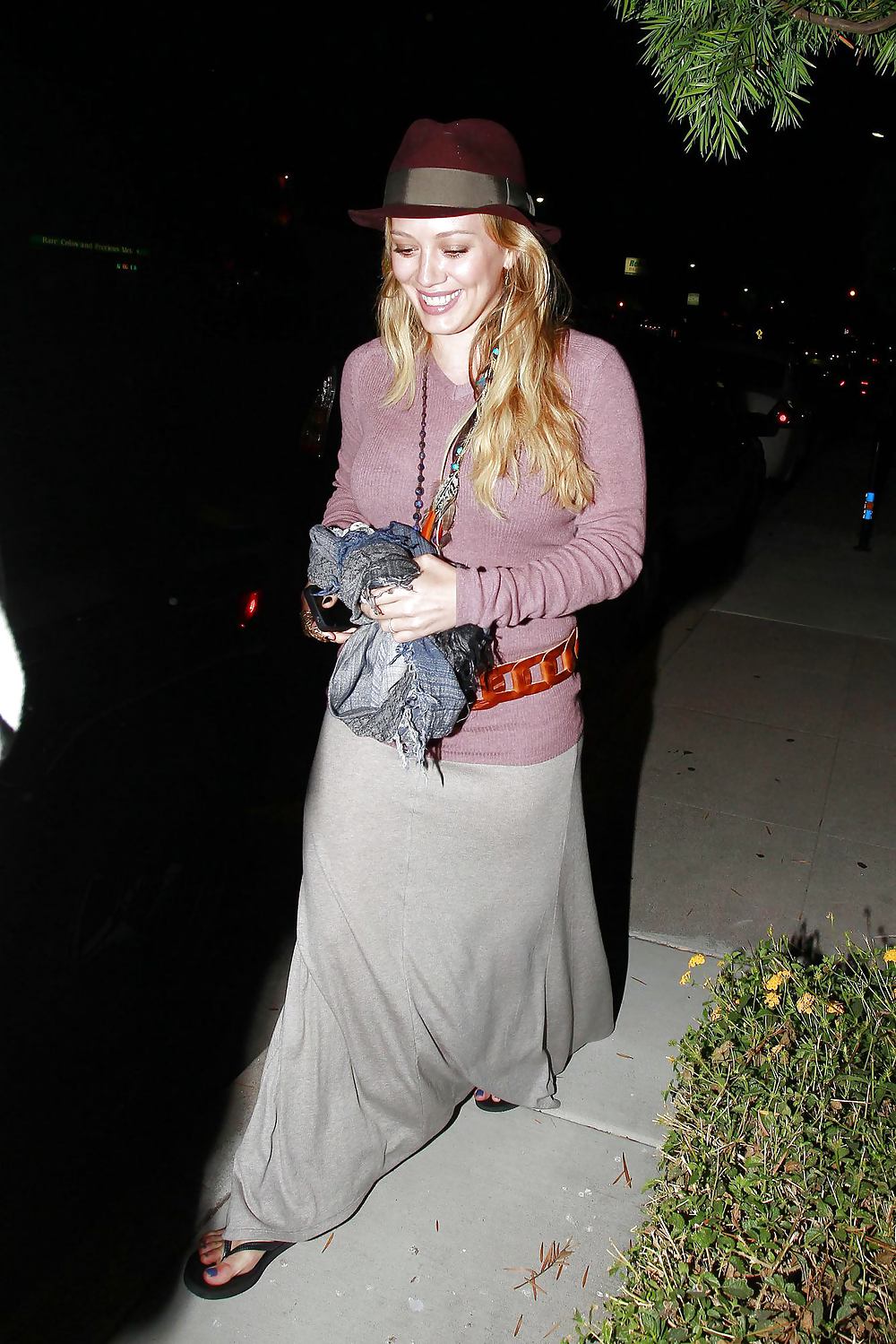 Hilary duff - saliendo de sushi yuzu la
 #7856602