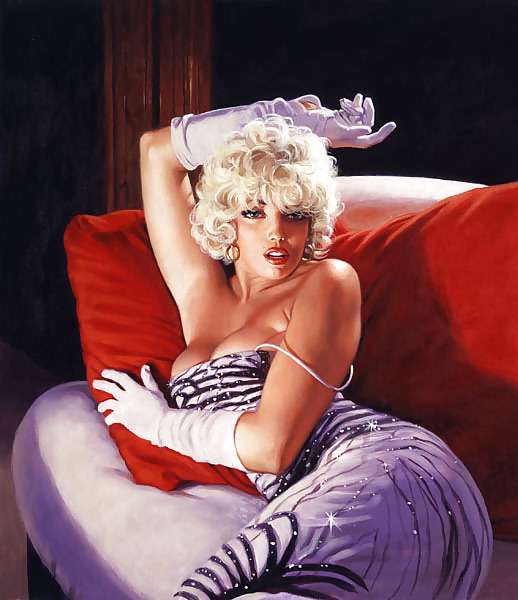 Vintage Pinups Greg Hildebrandt #1048456