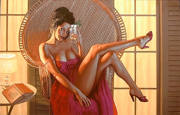 Pinup d'epoca greg hildebrandt
 #1048536