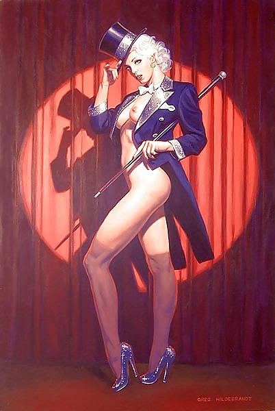 Vintage Pinups Greg Hildebrandt #1048739