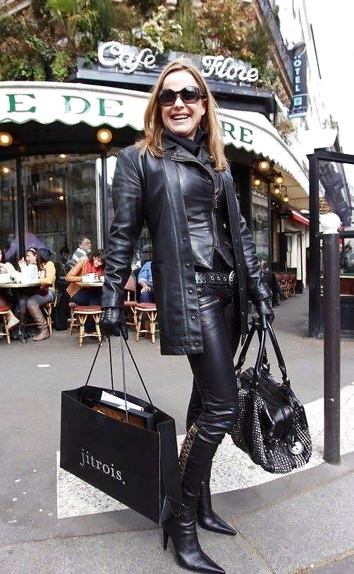 Sexy Women in Leather #6 #22149535
