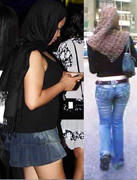 Outdoor jilbab hijab niqab arab turkish tudung turban mallu3 #15462564