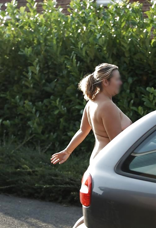 Enjoying  my toy in the car #22166581