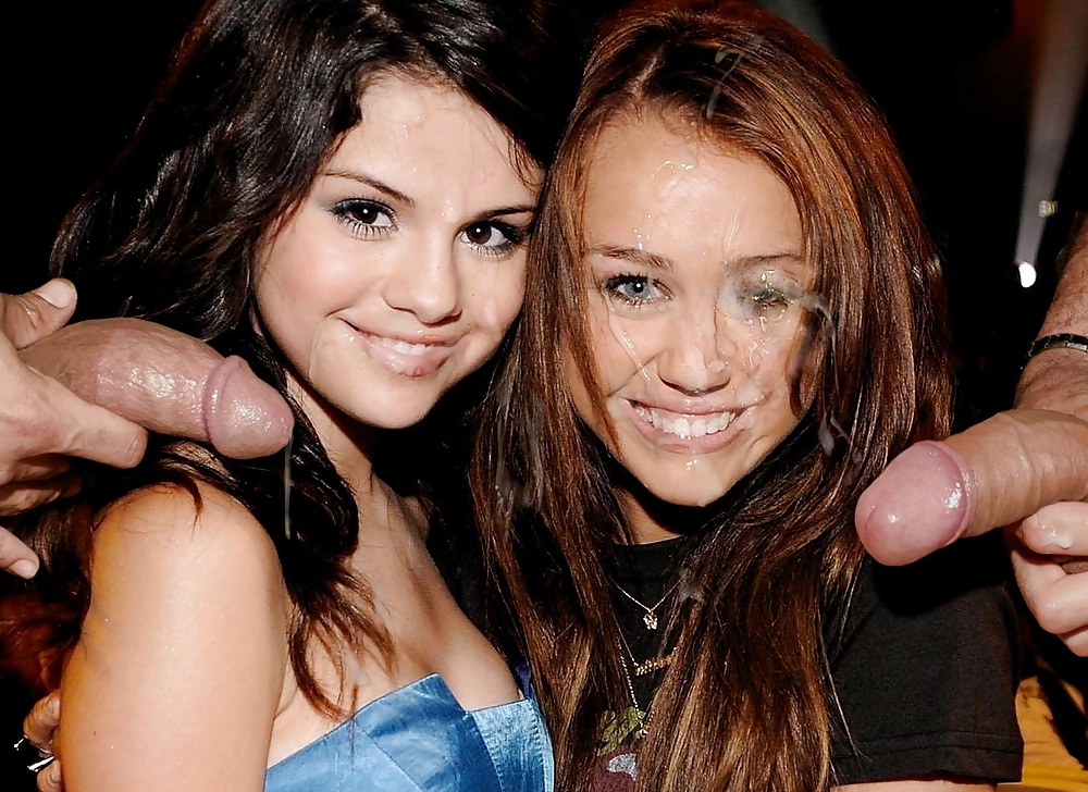 Selena Gomez and Miley Cyrus
 #10862788