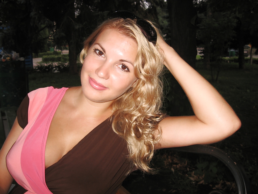 Blonde russian girl #21811190