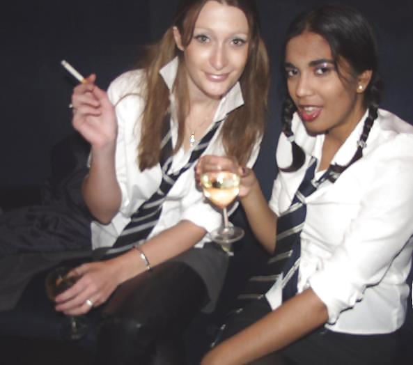 Impish sexy schoolgirls #9539116