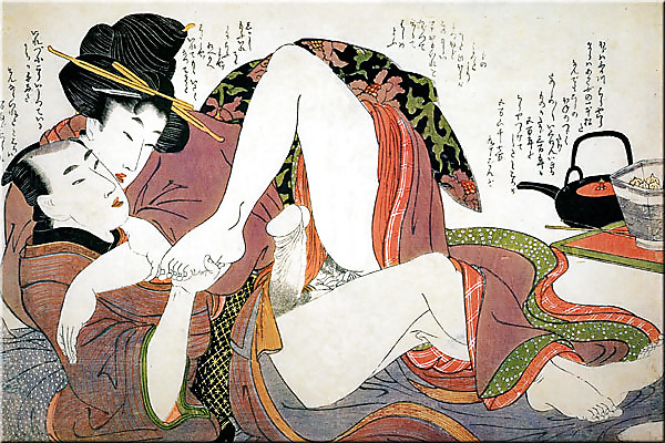 Erotische Kunst Von Japan - Syunga #8525