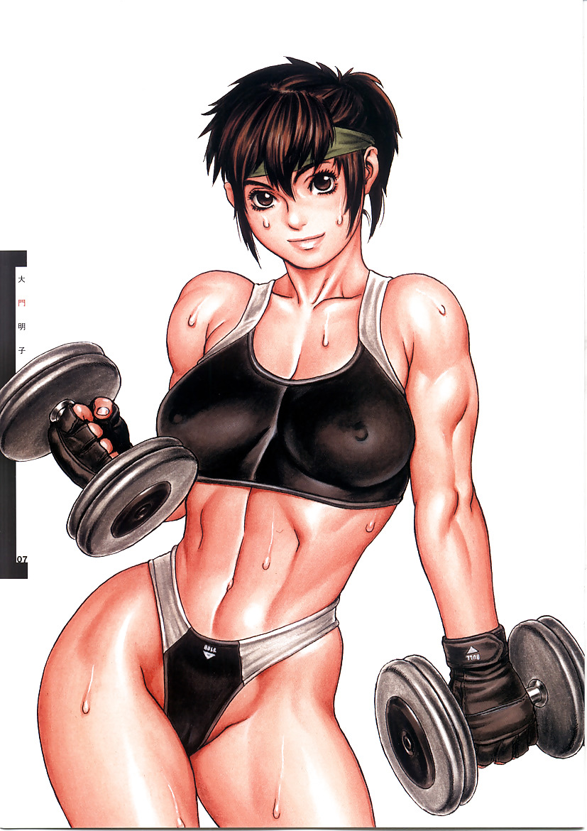 Cartoon Muscle Girls #2532034