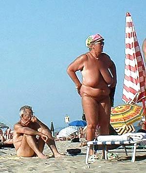 Granny bbw beach 4 #6175444