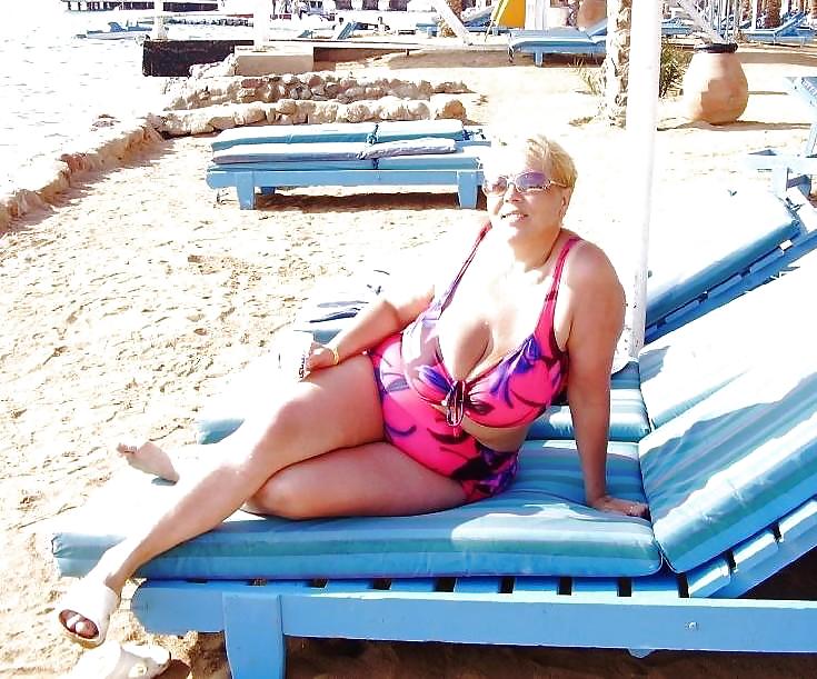 Granny bbw beach 4 #6175648